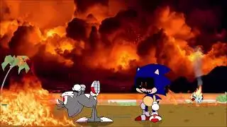 Spinning Tails exe and Sonic exe | Spinning - VS Tails.EXE | Tails.EXE VS Sonic.EXE |