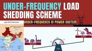 Under Frequency Load Shedding Scheme| Under Frequency in Power System| Grid Blackout