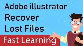 How to recover lost data from Adobe Illustrator