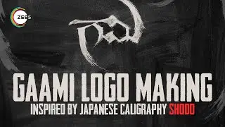 GAAMI Logo making | Japanese Calligraphy | Pravalya D | ZEE5 | Vidyadhar Kagita | Watch Now