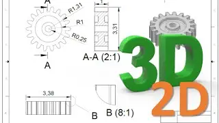 How to convert 3D to 2D drawing in AutoCAD