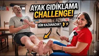 GÜLME KRİZİNE GİRDİK! 😱 Ayak Gıdıklama Challenge SERİ 2 | Dayanabilen ÇIKMADI!