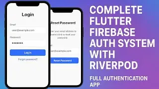 Complete Flutter Firebase Auth System with Riverpod | Full Authentication App