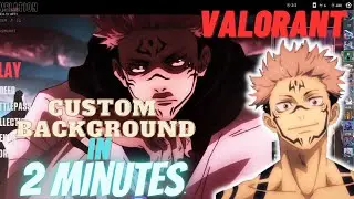 Add Custom Background in Valorant