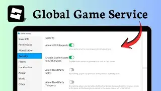 How to enable API access in Roblox Studio (Cloud Permission)