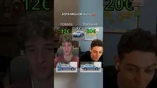 Asta miglior auto con @HowToWinnn  #asta #auto #tooschi #tomas