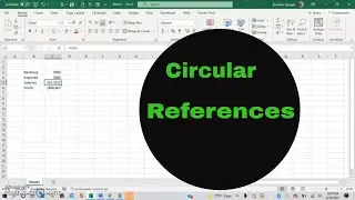 How To Enable Iterative Calculations In Excel And Some Tips To Help With Circular Calculations.