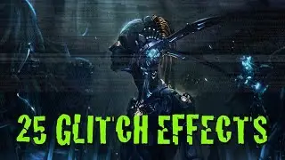 25 Glitch Effect Presets - Drag & Drop Onto Your Footage