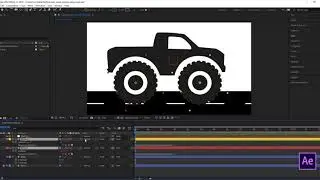 Auto Wheel Rotation l After Effects Tutorial