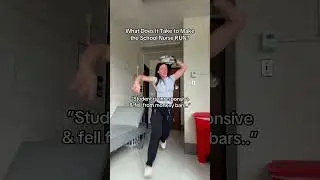 Walk, Jog, or Full School Nurse Sprint? 😂🏃‍♀️🩺 #nursing #surgical