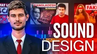 Learn Sound Design for Videos like Top YouTubers @dhruvrathee  @The_SaqlainKhan