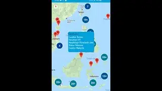 Global volcano information application