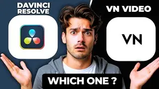 DaVinci Resolve vs VN Video Editor Comparison 2025 | Best Free Video Editing Apps
