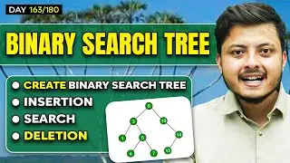 Binary Search Trees in Data Structures || Implementation, Insertion, Deletion, and Search