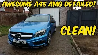 Awesome A45 AMG gets detailed! 4WD TURBO AMG GOODNESS