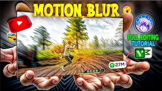 HOW TO ADD MOTION BLUR TO YOUR GAMEPLAY IN CAPCUT😱| FULL EDITING TUTORIAL 🤯||