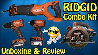 Ridgid's Popular Tool Bundle Review