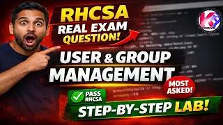 RHCSA Exam - User and Group Management Questions and Answers