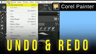 How to Use Undo & Redo - Corel Painter Tutorial