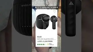 Best Bluetooth Earphone Under 699 Rupees Only 🤩 