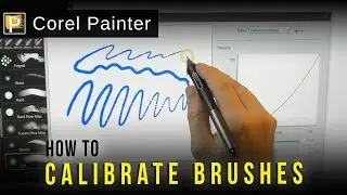 How to Calibrate Brushes - Corel Painter Tutorial