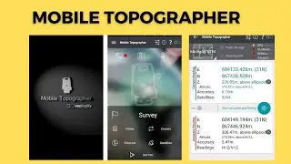 Mobile Topographer || how to use mobile topographer