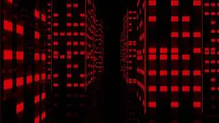 flying through neon city loop