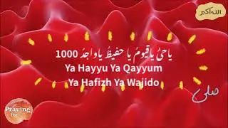 ya hayyu ya qayyum ya hafizu ya wajido 1000