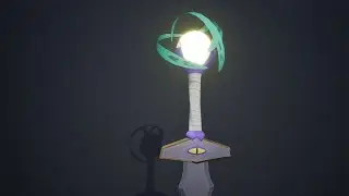 Speed 3d Modeling: Demon Sword