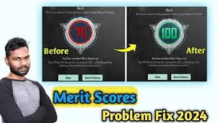 Merit Score All  Problem Fix In BGMI 2024 New Video Hindi | Pubg. Merit Problem Fix Kaise Kare 2024