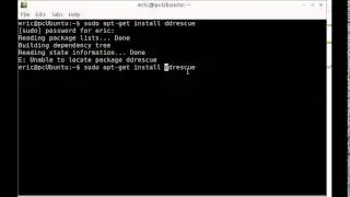 Install ddrescue (gddrescue) on Ubuntu Linux