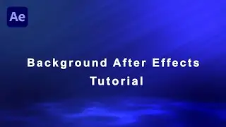 background Using Fractal Noise - After effects  Tutorial