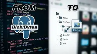 Convert Data Bytea/Blob Postgres To Directory File with Yiiframework