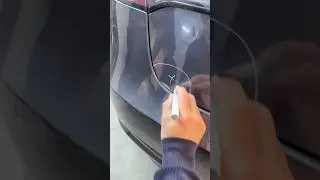 Исправляем минимальный дефект! #кузовнойремонт #детейлинг #покраска