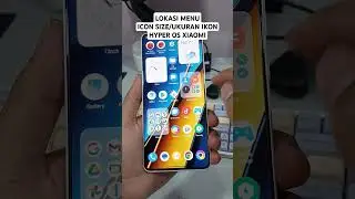 Menu Icon Size/ Ukuran Ikon Xiaomi HyperOS Ada Dimana? 