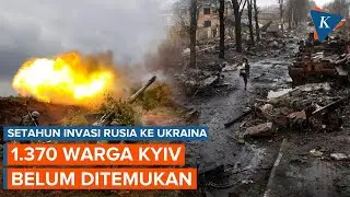 Setahun Invasi Rusia ke Ukraina, Banyak Mayat yang Belum Ditemukan