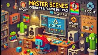 Master Scenes in Godot: Connect & Reuse Like a Pro! | Beginner's No-Code AI Course (8) 