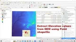 RS & GIS QA57 How to extract Ground Elevation values from point data using QGIS