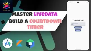 Master LiveData in Jetpack Compose: Build a Countdown Timer with ViewModel | Android Studio