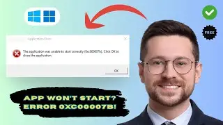 How to Fix Error 0xc00007b on Windows (Quick Solution 2025)