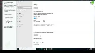 7.2.2 Lab Use a Proxy Server