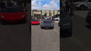 The Hamilton Collection Draws HUGE Crowd Leaving Car Show...
