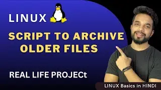 Shell Scripting Project -2 | Archive Older Log Files | MPrashant