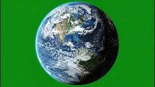 Realistic Earth Spinning Green Screen: No Copyright VFX for Your Films