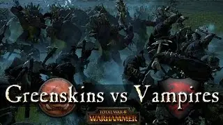 ESL G2 MLG Duck vs Banana Joe - Greenskins vs Vampire Counts - Total War Warhammer Battle