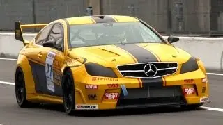 V8 Race Cars Sound Battle: 300C SRT8 vs. XFR vs. C63 AMG vs. CTS-V