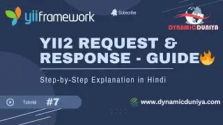 Yii2 Request & Response Handling + File Download | Complete Hindi Guide | Tutorial 7