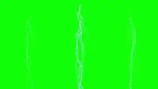8 Free HD Greenscreen Lightning Stock Footage Elements