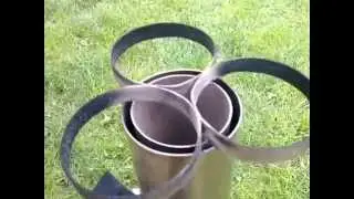 Улучшенная печь на твёрдое топливо.