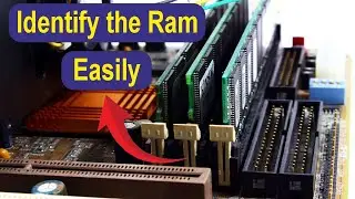 How to Identify the Ram and Ram Slots in Motherboard Easily | Check Ram Slots